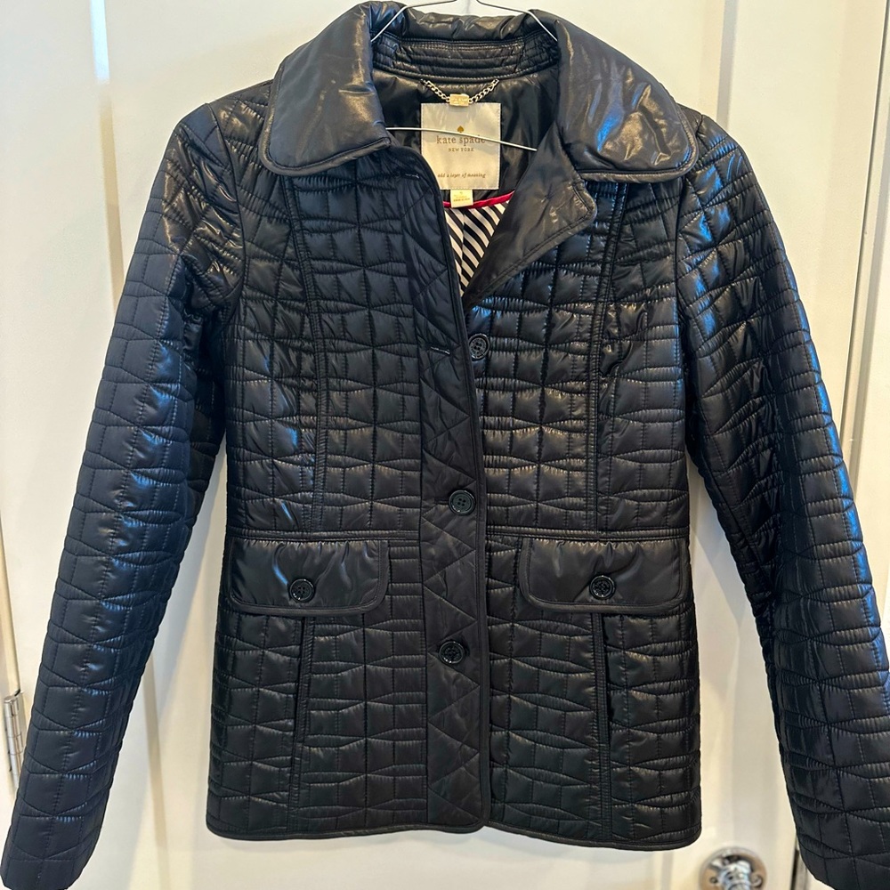 Kate Spade lightweight puffer coat, size Small